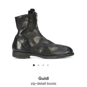 Guidi 210 zip front boot
